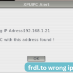 Frdl.to Wrong IP