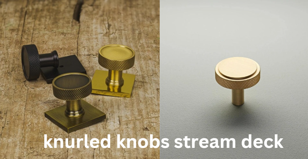 knurled knobs stream deck