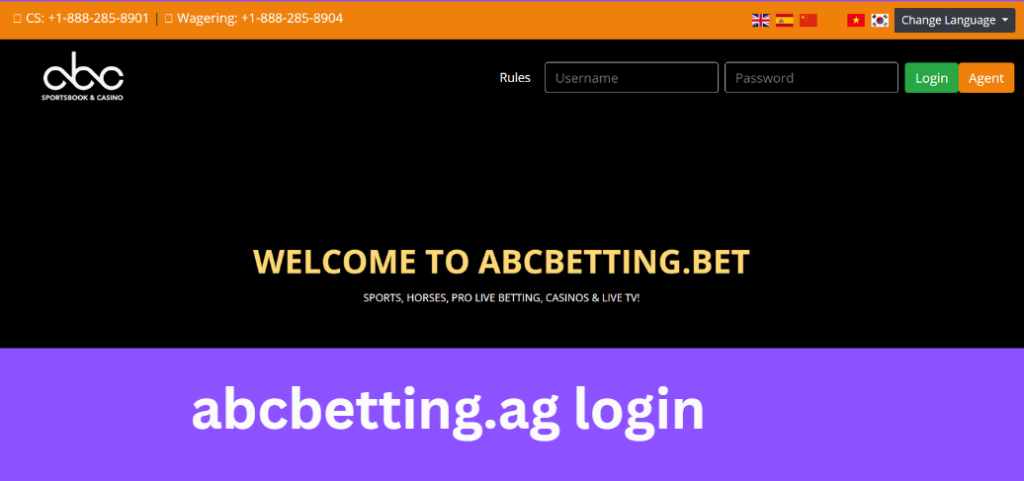 abcbetting.ag login