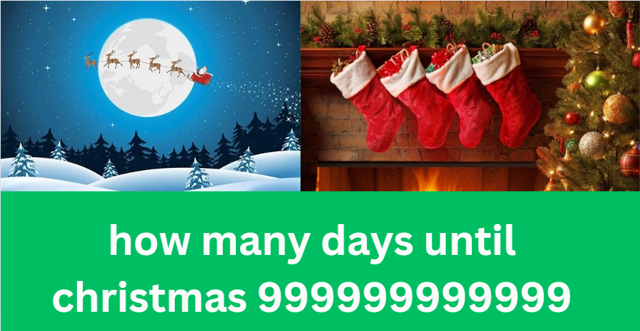 how many days until christmas 999999999999