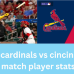 st. louis cardinals vs cincinnati reds match player stats